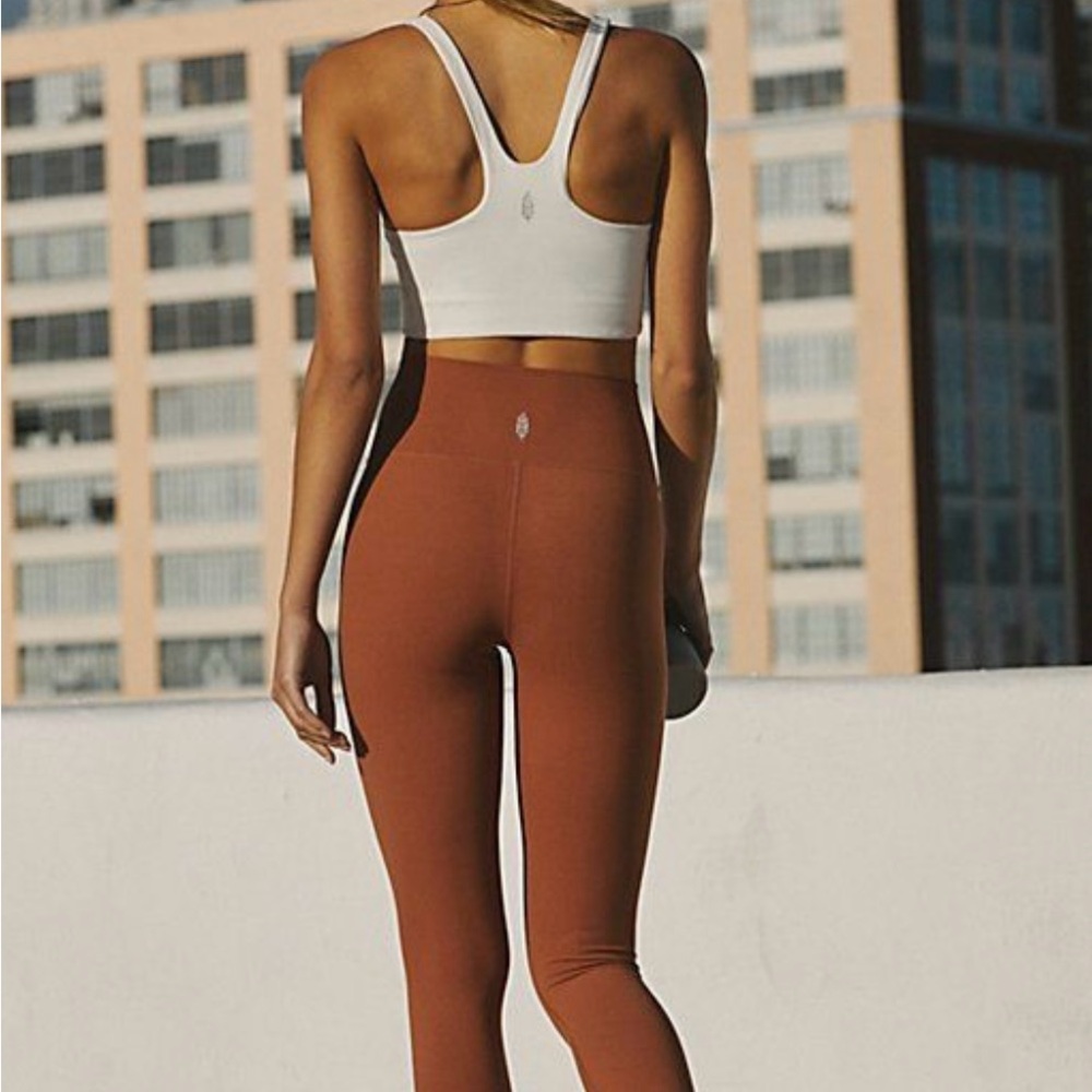 Free People Movement Never Better Leggings in Sequoia Size Medium